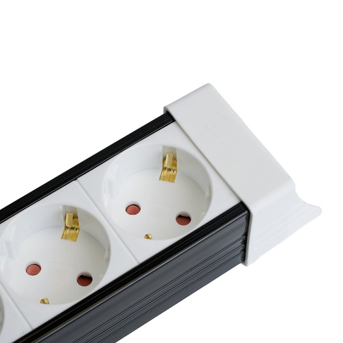 Сетевой фильтр 6-местный с/з STEKKER 3x1мм2, 1,8 м, 250В, 16А, серия Techno, HM22-61-02, белый фото 5