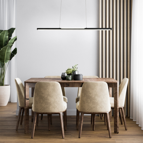 Подвесной светильник Escada 604/S LED*48W Black фото 6