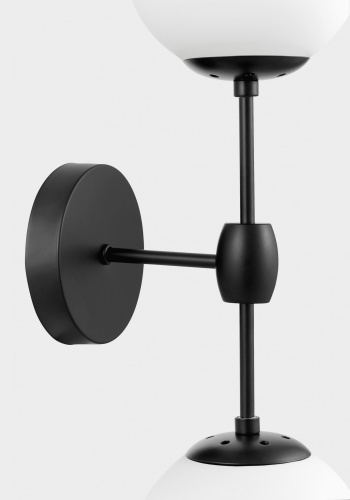 Бра Lumina Deco Zodiak LDW 6001-2 BK+WT фото 3