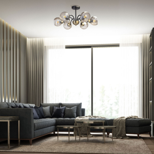 Люстра потолочная DeMarkt Гамбург 605017606 фото 2