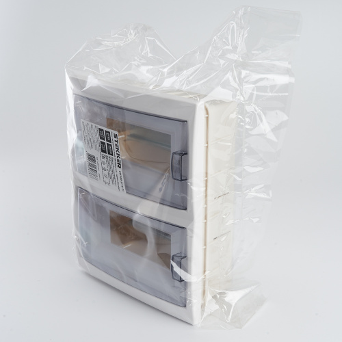 Бокс встраиваемый STEKKER EBX50-2/16-20 16 модулей, пластик, серия ArcaClass фото 6