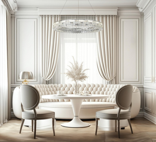 Люстра подвесная Festo Chrome FL1052-10P фото 3