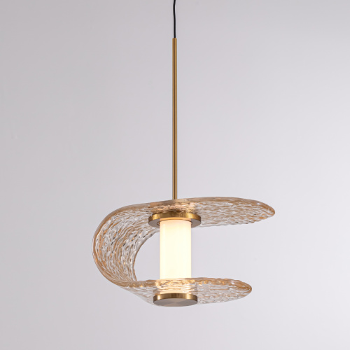 Подвесной светильник MD24020901-1A gold/cognac фото 2