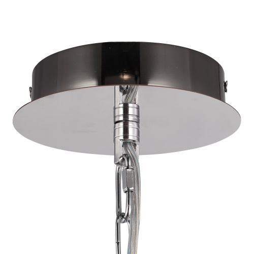 SL6137.103.01 Светильник подвесной ST-Luce никель/прозрачный E14 1*40W STROZZI фото 3