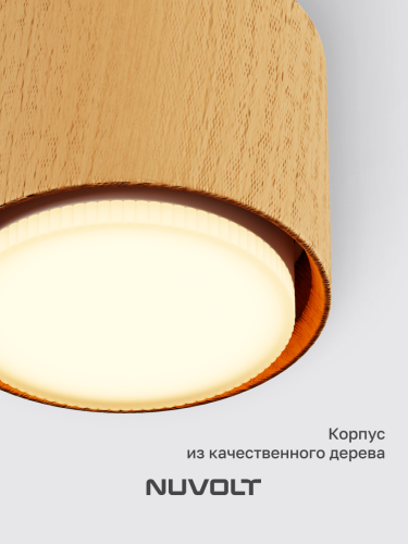 Потолочный светильник NUVOLT LDL-007RW фото 10