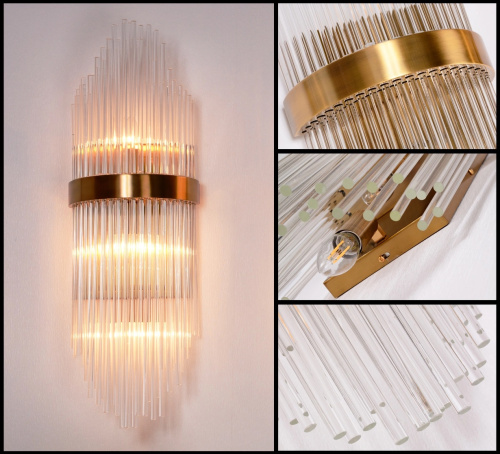 Настенный светильник BRWL7024 gold фото 2