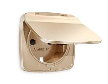 Лицевая панель розетки AMBRELLA VOLT OP6080