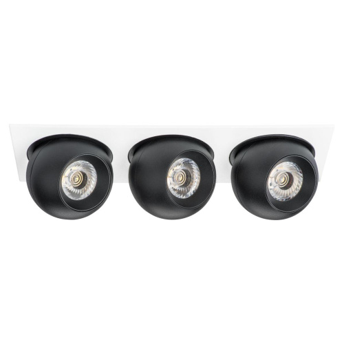 Комплект из светильника и рамки Lightstar Intero Ball (217536+217072+217072+217072) i536727272