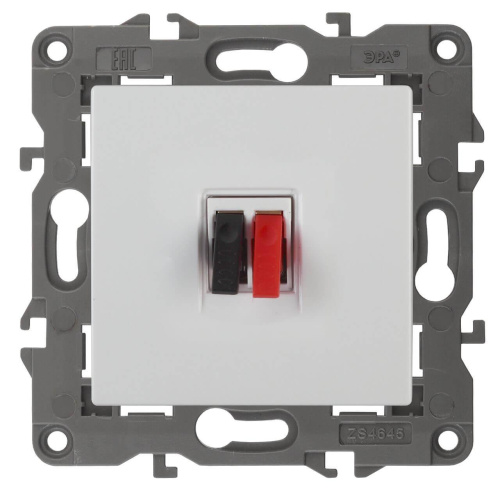 Аудиорозетка ЭРА Elegance 14-3111-01 Б0034320 Аудиорозетка ЭРА Elegance 14-3111-01 Б0034320