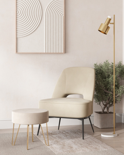 Торшер Moderli V11311-1F Goldy фото 2