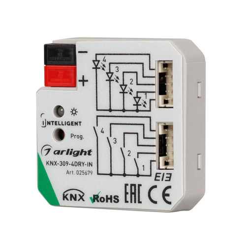 Конвертер Arlight KNX-309-4DRY-IN 025679 Конвертер Arlight KNX-309-4DRY-IN 025679