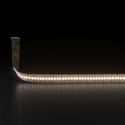 Светодиодная лента 12 В 16 Вт/м 240 Led/м 2835 IP65, теплый белый 3300K, 5 м Лента светодиодная 12V 16W 240Led 2835 IP65 тёплый белый, 5м фото 2