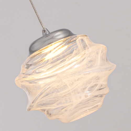 Подвесной светильник MD25030003-1A chrome/clear фото 3