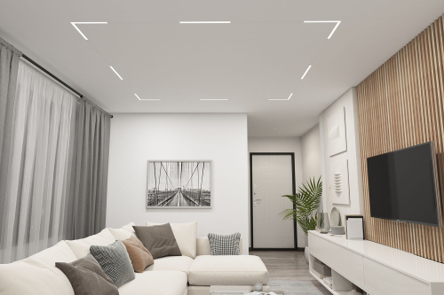 DK8004-WH Линейный светильник SMART LINEAR 18W DIM 3000K-6000K белый фото 5