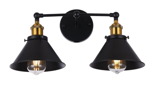 Бра Lumina Deco Gubi LDW B018-2 BK фото 4