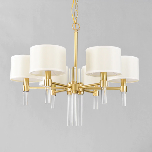 Люстра 8009P-6 gold фото 6 Люстра 8009P-6 gold фото 6