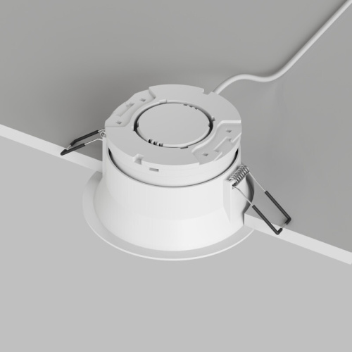 DK2155-WH Встраиваемый светильник INER, до 15 Вт LED, GX53, IP20, алюминий, белый фото 2