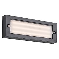 Настенный светильник Escada 30001W/03 LED*6W IP65 Black