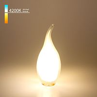 Филаментная светодиодная лампа "Свеча на ветру" CW35 7W 4200K E14 BLE1415