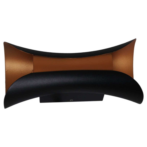 Настенный светильник Reluce 86852-9.2-002KT LED2*5W BK+GD фото 3