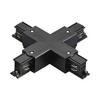 Соединение крестовое с подводом питания к треку 5040xx-(F)/(R) Quattro Lightstar 504147-FR