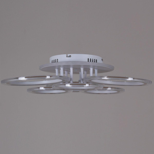 Потолочная светодиодная люстра Reluce 09812-3.3-3+3A WH (RGB) фото 10