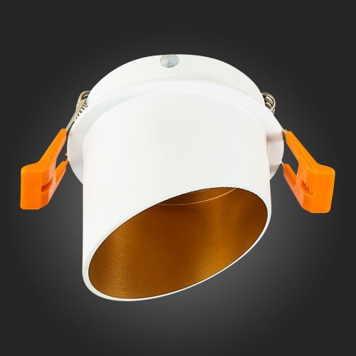 ST214.508.01 Св-к встр. Белый GU10 1*50W  IP20 L68xW68xH68 220V Без ламп Встраиваемые светильники фото 6