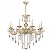Люстра с хрустальными подвесками AL79101/8/250 B GW Bohemia Ivele Crystal (Богемия Ивеле Кристалл)