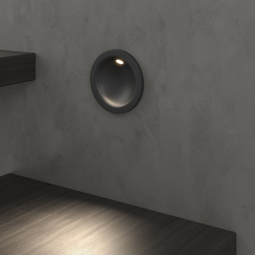 Подсветка для лестниц MRL LED 1118 Чёрный фото 4