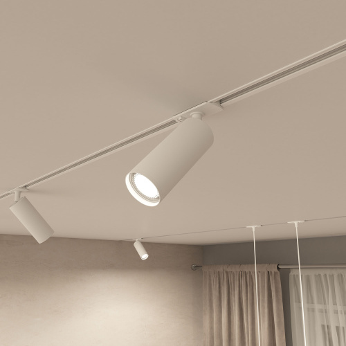 DK6202-WH Трековый светильник IP 20, 15 Вт, GU10, белый, алюминий фото 6