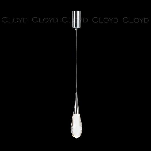Подвесной светильник Cloyd IONIC P1 / выс. 32 см - хром (арт.11565) фото 3