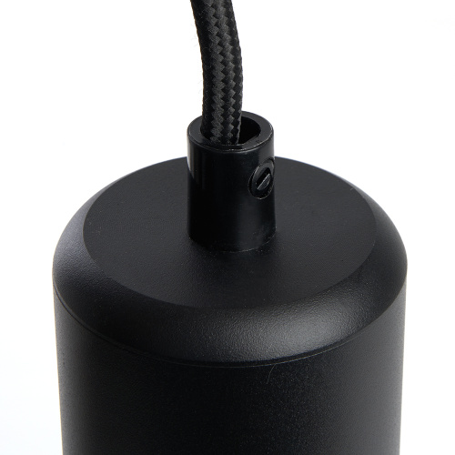 Светильник потолочный Feron ML1841 Barrel ECHO levitation MR16 35W, 230V, GU10, чёрный, с антибликовой сеточкой, на подвесе 1,2 м фото 5