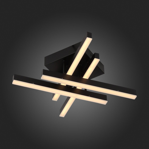 SL933.402.04 Люстра потолочная ST-Luce Черный/Черный, Белый LED 1*22W 3000K/4000K/6000K SAMENTO фото 3