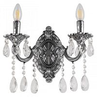 Бра с хрустальными подвесками AL7801B10/2/175 A NB Bohemia Ivele Crystal (Богемия Ивеле Кристалл)