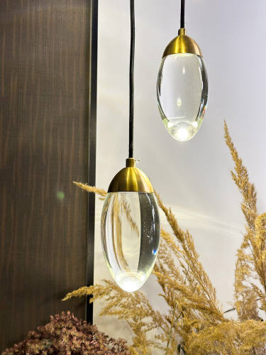 Подвесной светильник MT8848-3H brass фото 2