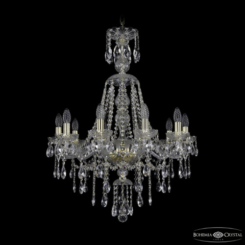 Люстра хрустальная 1415/10/220/XL-86 G Люстра хрустальная 1415/10/220/XL-86 G