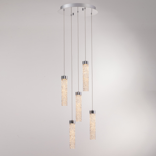 Подвесной светильник MD24030028-5A chrome/clear фото 4