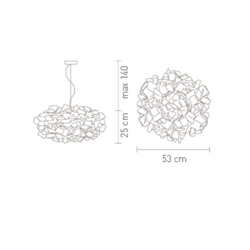 Люстра Clizia White фото 4