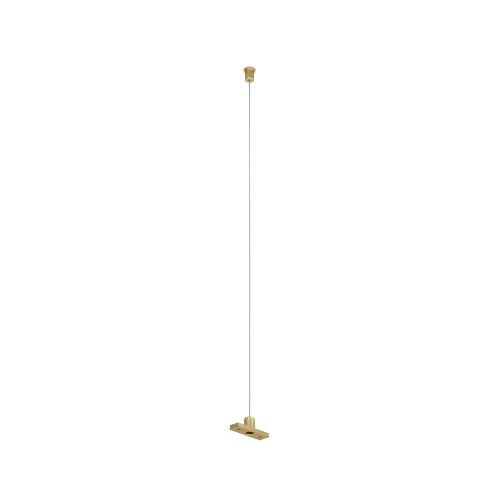 TR5718-SB Механический подвес для трека SHINE BASE, 48V DC, IP20, 2м, сатинированная латунь, алюминий фото 3