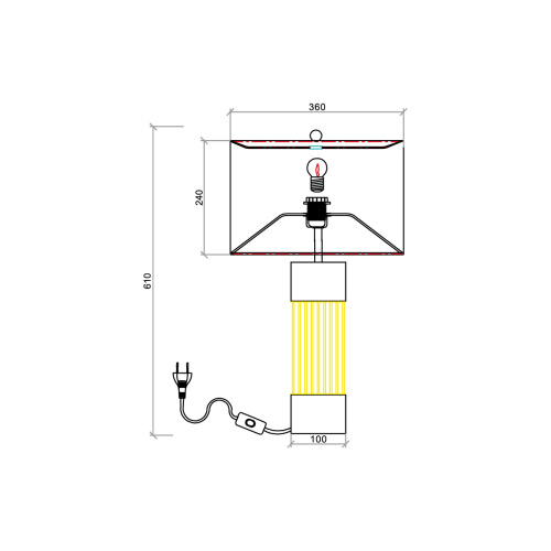 Настольная лампа Vele Luce Rainbow VL5743N01 фото 3
