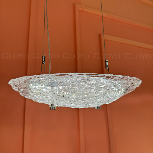 Подвесной светильник Cloyd GREES P1 / шир. 30 см - up - хром (арт.11567) фото 3
