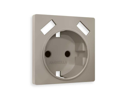 Лицевая панель розетки AMBRELLA VOLT AP3690