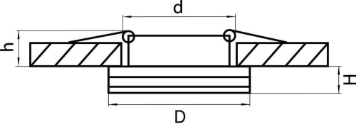 Встраиваемый светильник Lightstar Maturo 070264 фото 3