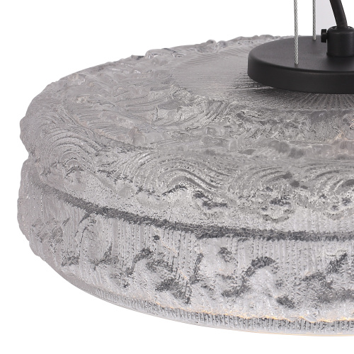 SL6143.403.01 Светильник подвесной ST-Luce черный/прозрачный LED 1*15W 4000K ANTIKE фото 3