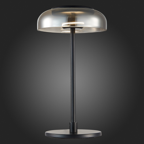 SL6002.404.01 Прикроватная лампа ST-Luce Черный/Дымчатый LED 1*7W 4000K LAZIO фото 4