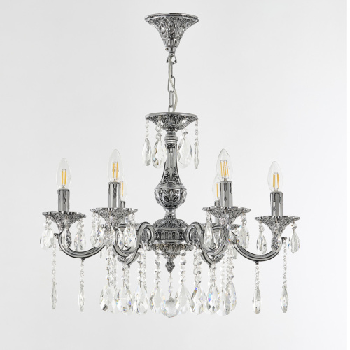 Люстра с хрустальными подвесками AL78101/6/175 A NB Bohemia Ivele Crystal (Богемия Ивеле Кристалл) фото 3 Люстра с хрустальными подвесками AL78101/6/175 A NB Bohemia Ivele Crystal (Богемия Ивеле Кристалл) фото 3