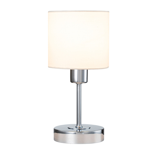 Настольный светильник Escada 1109/1 E14*40W Chrome/Beige