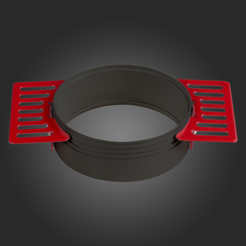 ST051.418.01 Встраиваемый корпус для светодиодного модуля серии ST850, ST851 ST-Luce Черный SHIFT фото 5