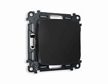 Комплект механизма 1-кл выключателя AMBRELLA VOLT OMEGA Черный матовый QUANT (OP8010, VM101) MO801010