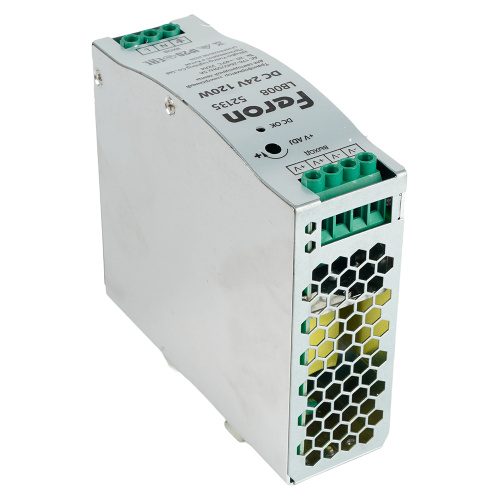 Трансформатор электронный на DIN-рейку 120W 24V 40*125.2*113.5мм IP20, LB008 фото 4